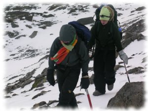 Climbing Carihuairazo