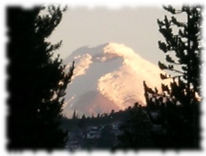 Cotopaxi from the house
