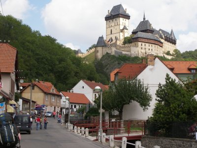 Karlštejn Village and Castle