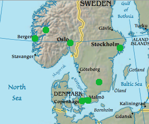 My loop through Scandinavia
